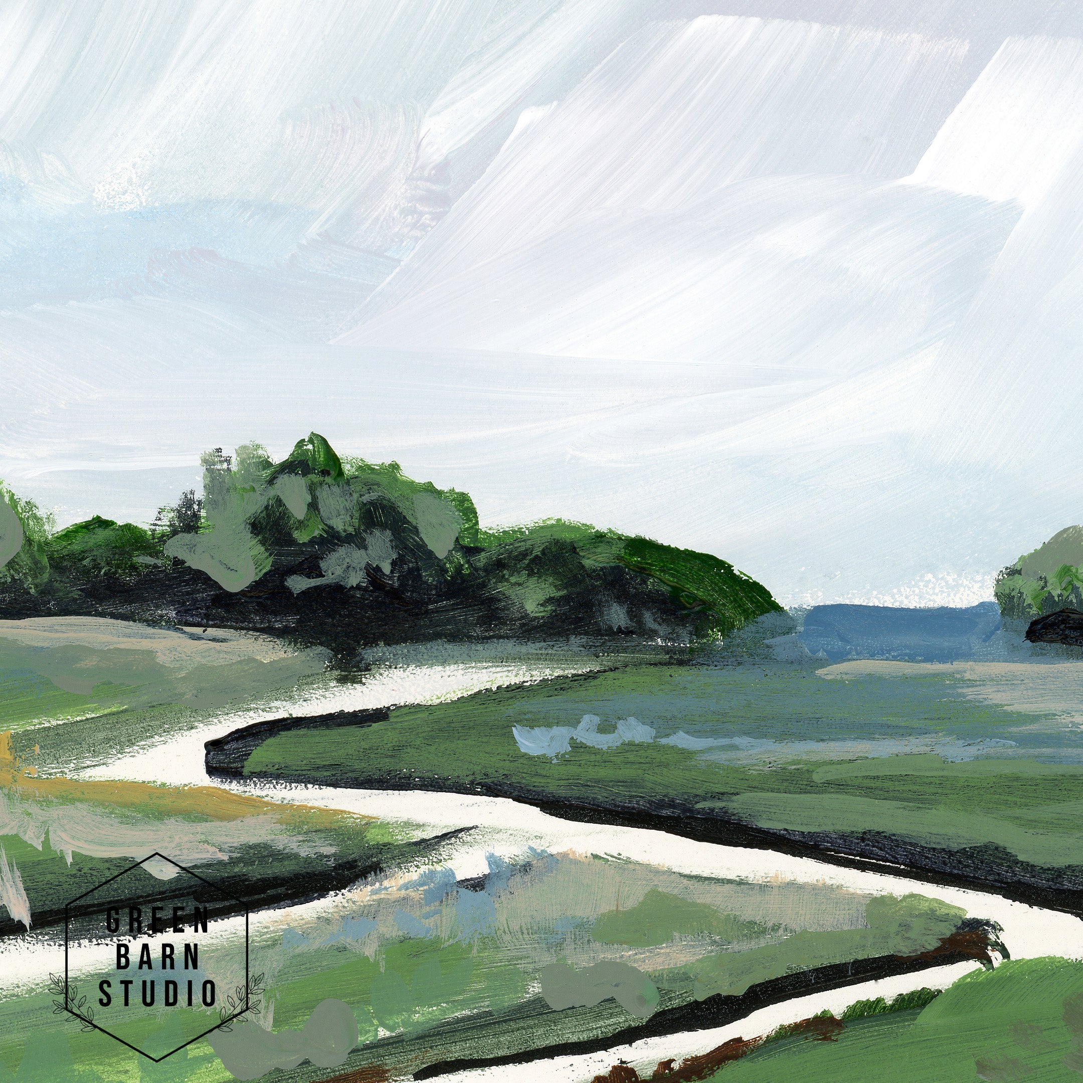 Emerald Marsh, Fine Art Print