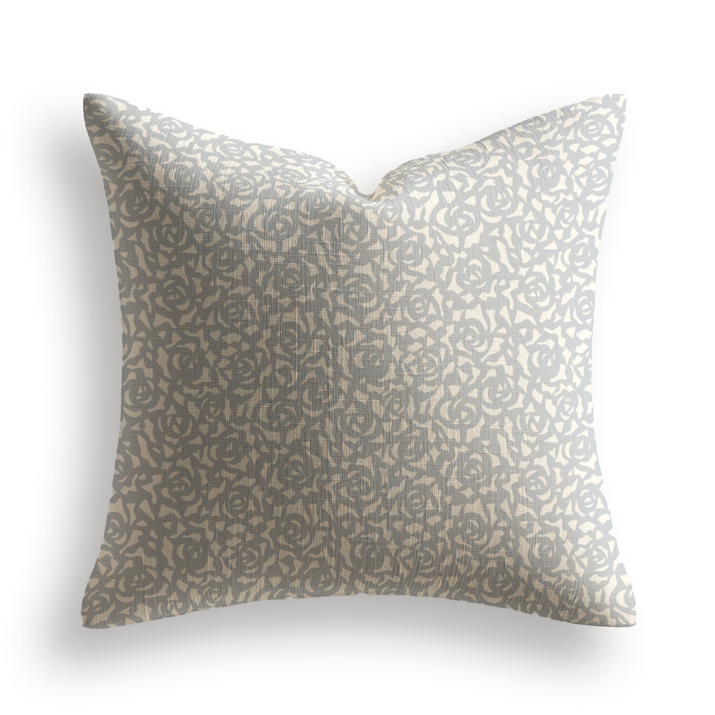 Gardenia Throw Pillow in Marina