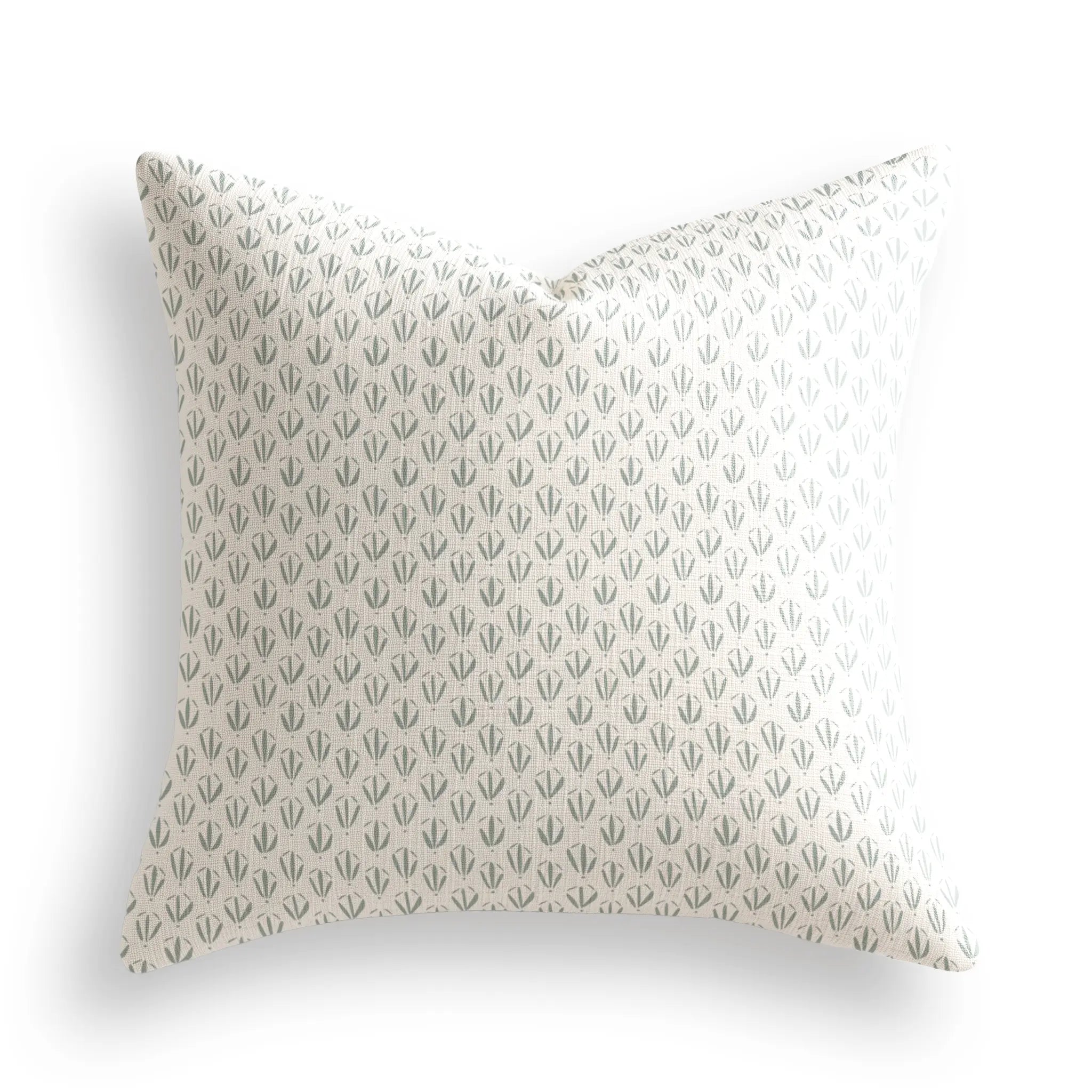 Kiawah Throw Pillow in Basil