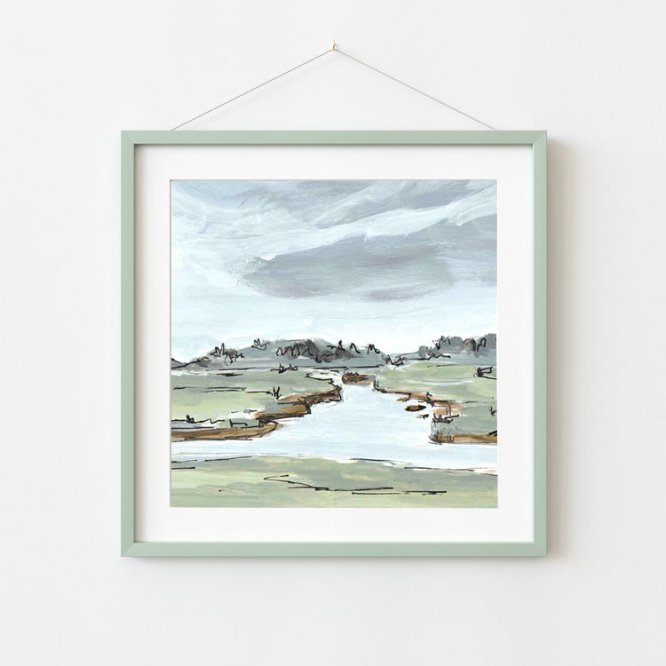 Great Salt Marsh, Fine Art Print