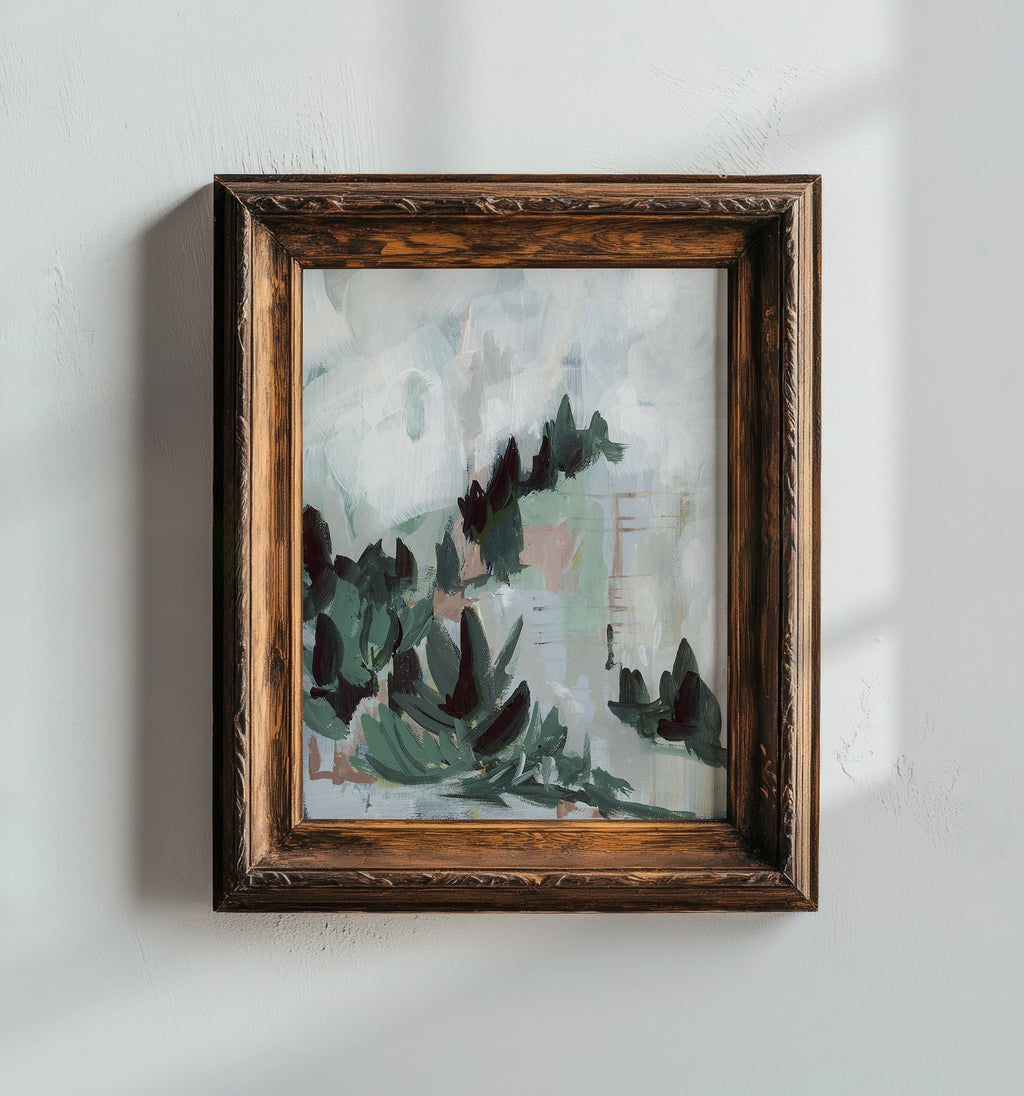 Modern Forest II, Fine Art Print