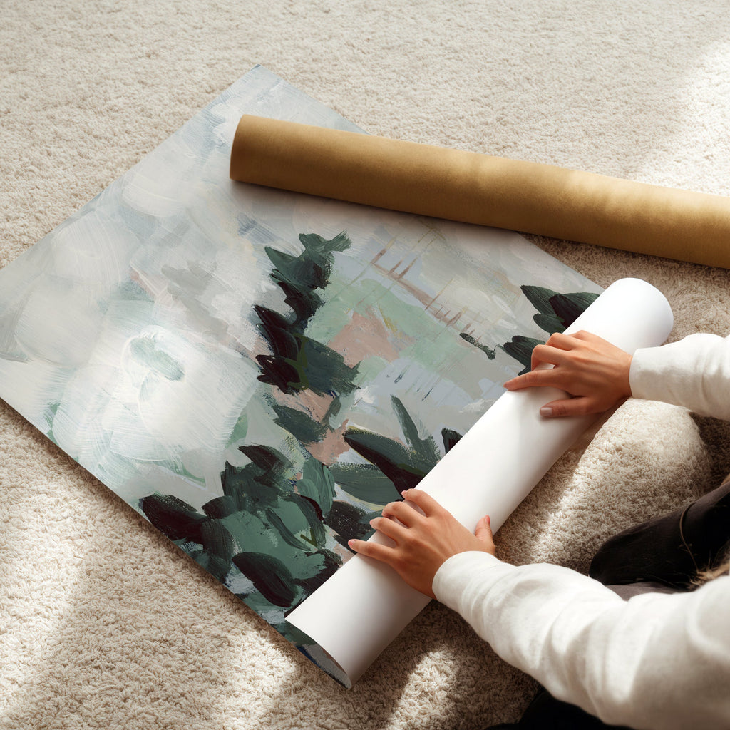 Modern Forest II, Fine Art Print