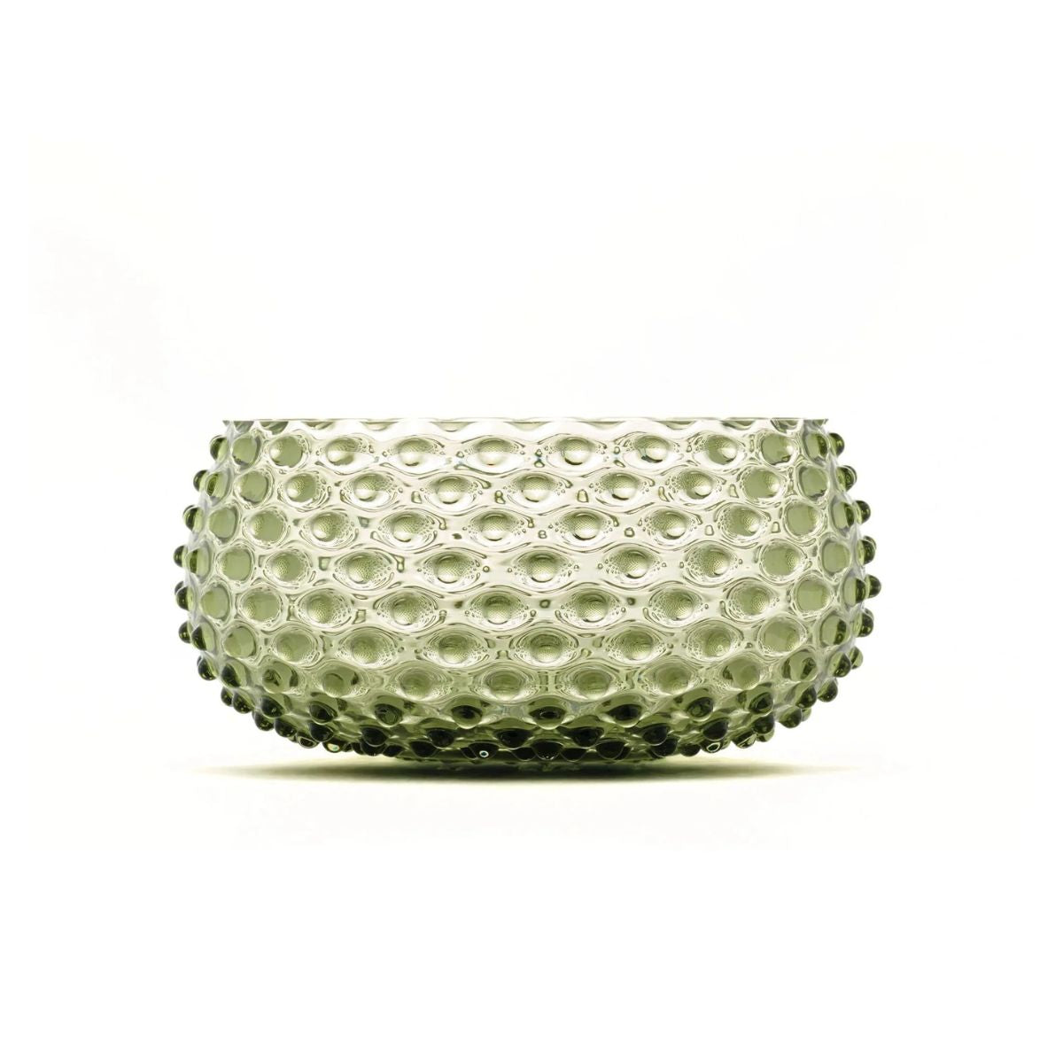 Hobnail Bowl - Large - Moss Green