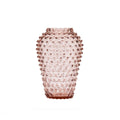 Hobnail Vase - Barrel - Night Iris