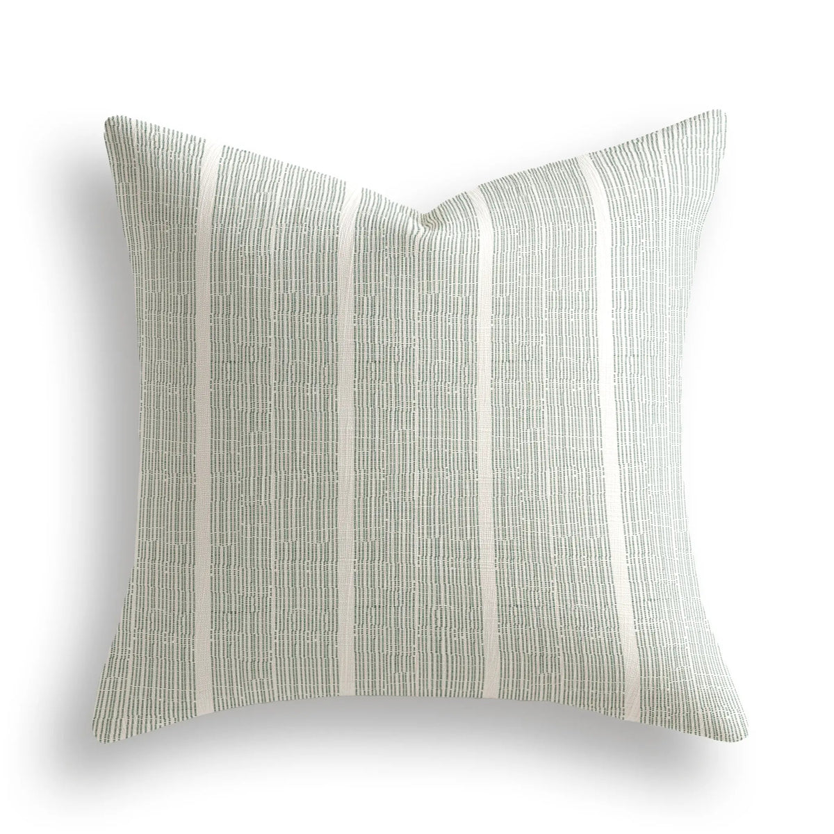 Sandbar Throw Pillow in Seaweed
