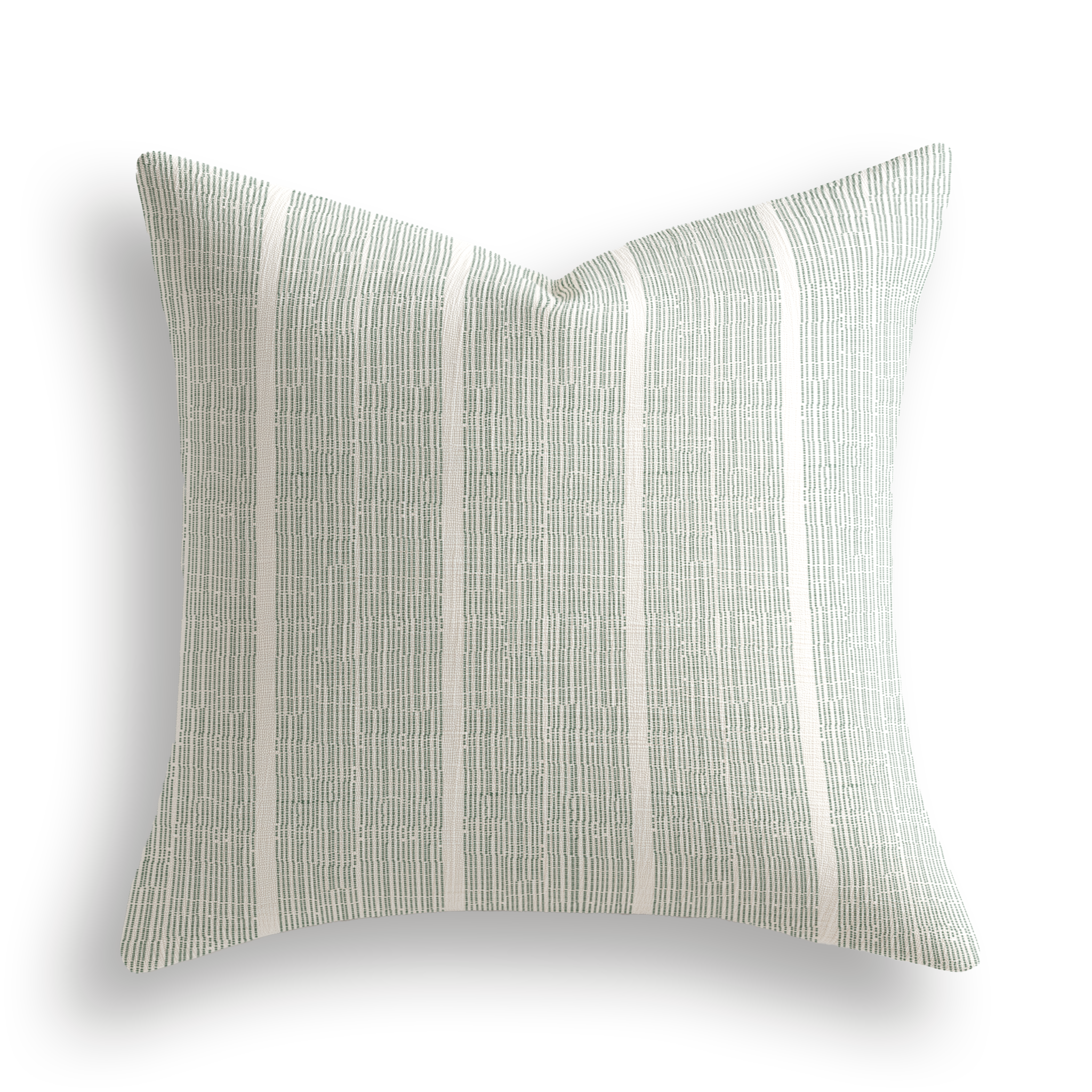 Sandbar Throw Pillow in Seaweed