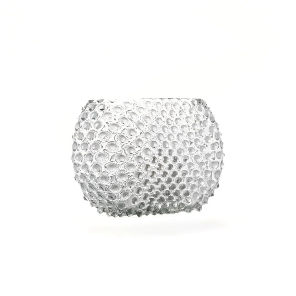 Hobnail Vase - Optic - Smokey Quartz