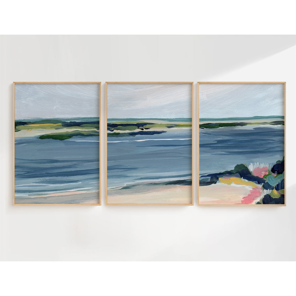 Chatham Bars Triptych, Fine Art Prints on Paper