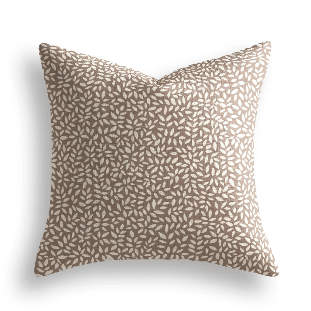 Wadmalaw Throw Pillow in Tea