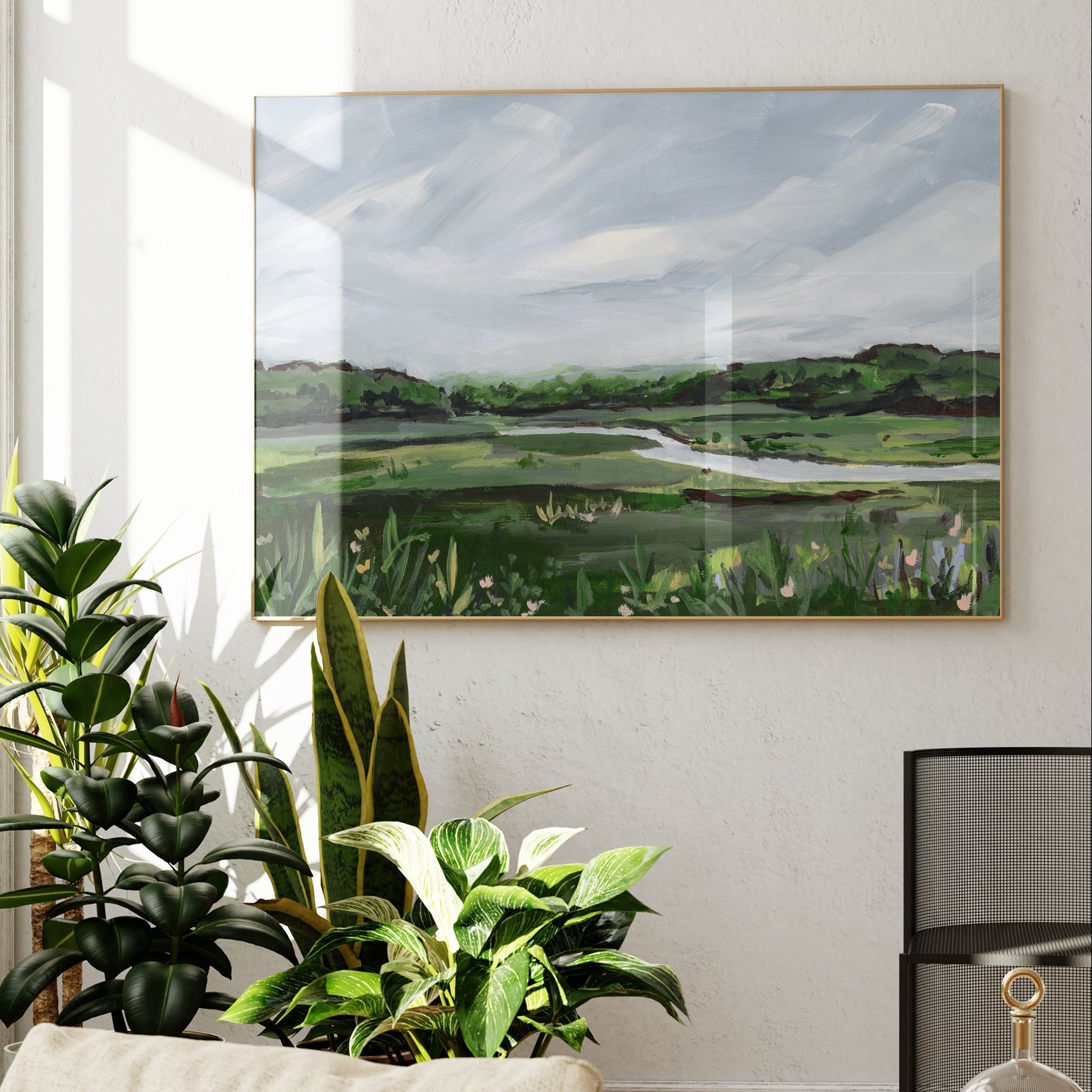 Spring Marsh, View from Woodman's, Fine Art Print